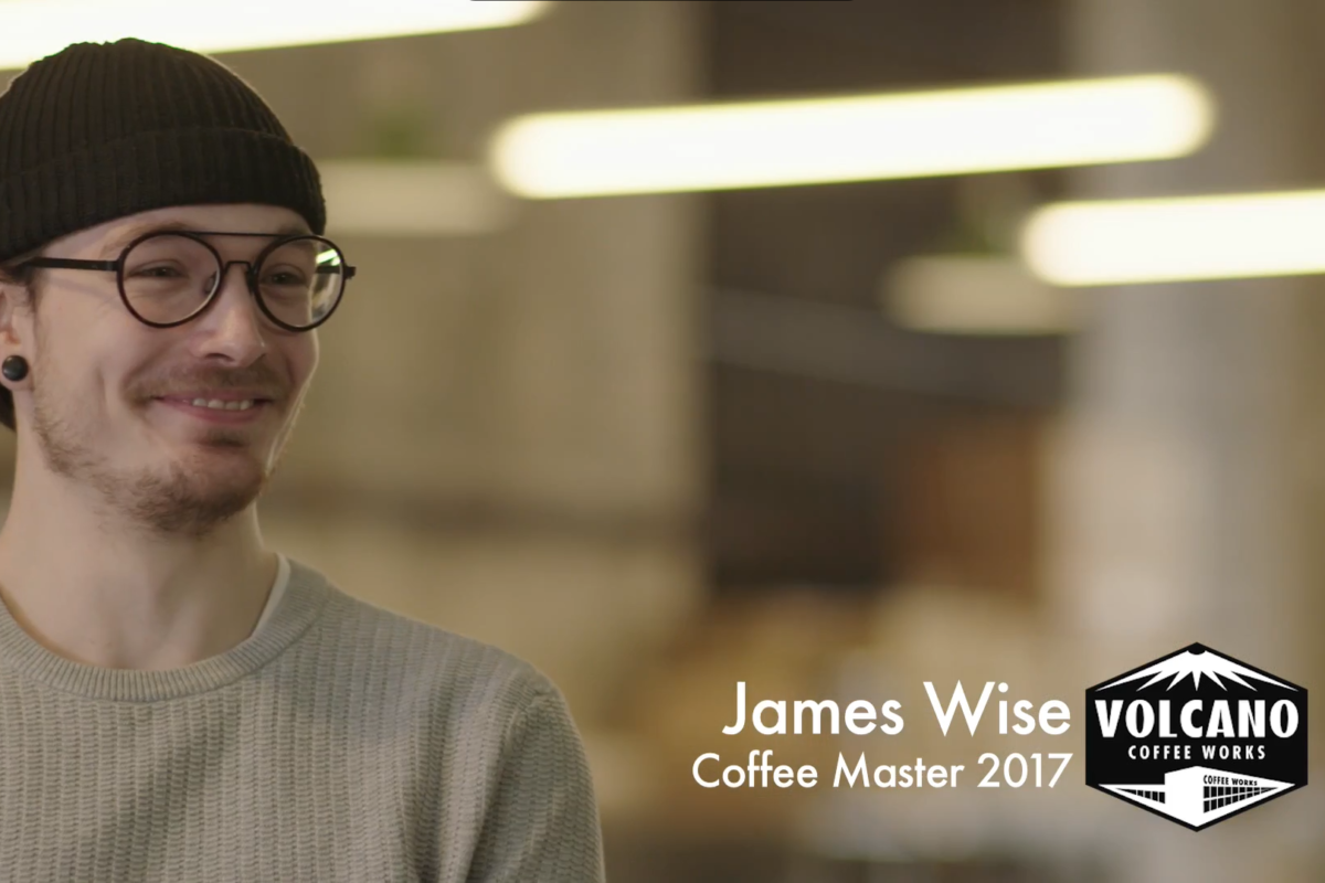 James Wise, Coffee Marter 2017 - Volcano Coffee Works